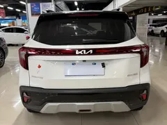 2023 Kia Seltos 1.5L CVT Luxury, белый — фото 5