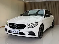 2021 Mercedes-Benz C-Class C 260, белый — фото 1