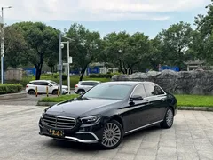 2023 Mercedes-Benz E-Class E 300 L Luxury, чёрный — фото 1