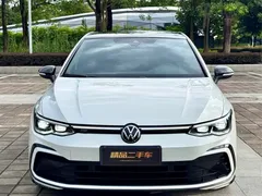 2021 Volkswagen Golf 280TSI DSG R-Line, белый — фото 2