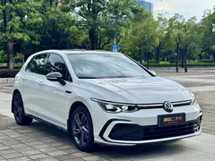 2021 Volkswagen Golf 280TSI DSG R-Line, белый — фото 3