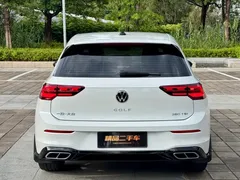 2021 Volkswagen Golf 280TSI DSG R-Line, белый — фото 23