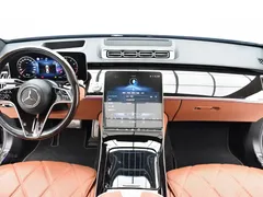 2021 Mercedes-Benz Maybach S-Class S 480 4MATIC, чёрный — фото 7