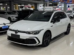 2023 Volkswagen Golf 280TSI DSG R-Line Lite, белый — фото 1