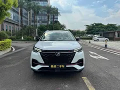 2021 Changan CS55 PLUS 1.5T DCT, белый — фото 2