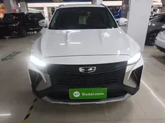 2022 Geely Atlas 1.8TD DCT, белый — фото 3