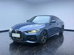 2022 BMW 4 Series 425i M, синий — фото 1