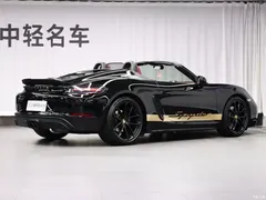 2022 Porsche 718 Spyder 2.0T, чёрный — фото 3
