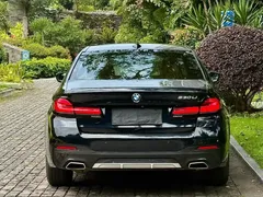 2022 BMW 5 Series 5 525Li M, чёрный — фото 4