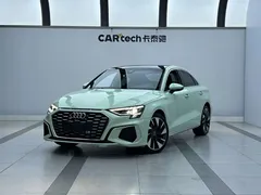 2022 Audi A3L Limousine 35 TFSI, зелёный — фото 1