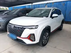 2021 Changan CS35 PLUS 1.4T DCT Luxury, белый — фото 2