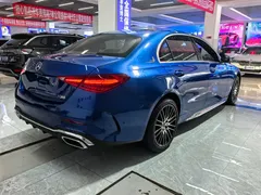 2022 Mercedes-Benz C-Class C 260 L Sport, синий — фото 7
