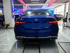 2022 Mercedes-Benz C-Class C 260 L Sport, синий — фото 8