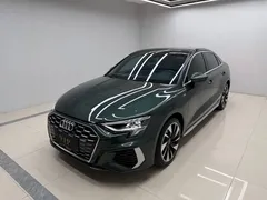 2023 Audi A3L Limousine 35 TFSI Fashion Sport, зелёный — фото 1