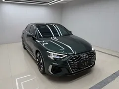 2023 Audi A3L Limousine 35 TFSI Fashion Sport, зелёный — фото 3