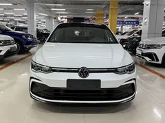 2021 Volkswagen Golf 280TSI DSG R-Line, белый — фото 2