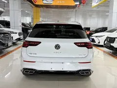 2021 Volkswagen Golf 280TSI DSG R-Line, белый — фото 5