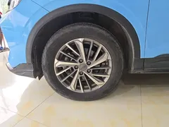 2021 Geely Coolray 1.4T DCT Platinum, синий — фото 23