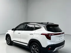 2023 Kia Seltos 1.5L CVT Luxury, белый — фото 7