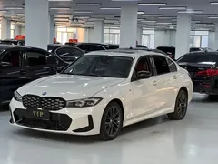 2023 BMW 3 Series 325Li M Sport Dark Night Package, белый — фото 1