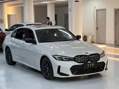 2023 BMW 3 Series 325Li M Sport Dark Night Package, белый — фото 3