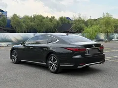 2020 Lexus LS 500h VI, чёрный — фото 7