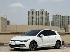 2021 Volkswagen Golf 280TSI DSG Pro, белый — фото 1