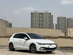 2021 Volkswagen Golf 280TSI DSG Pro, белый — фото 2