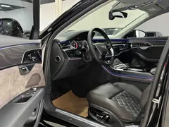 2022 Audi A8L 50 TFSI quattro, чёрный — фото 7