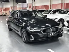 2021 BMW 5 Series 5 530Li, чёрный — фото 3