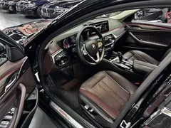 2021 BMW 5 Series 5 530Li, чёрный — фото 4