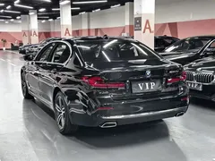 2021 BMW 5 Series 5 530Li, чёрный — фото 7