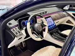 2023 Mercedes-Benz Maybach S-Class S 680 4MATIC Two-Tone, синий — фото 13