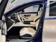 2023 Mercedes-Benz Maybach S-Class S 680 4MATIC Two-Tone, синий — фото 14