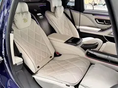 2023 Mercedes-Benz Maybach S-Class S 680 4MATIC Two-Tone, синий — фото 22