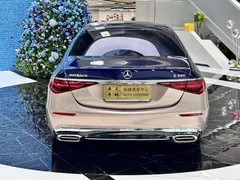 2023 Mercedes-Benz Maybach S-Class S 680 4MATIC Two-Tone, синий — фото 27
