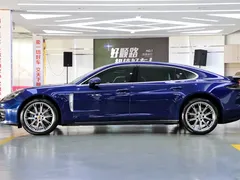2021 Porsche Panamera 4 2.9T, синий — фото 4