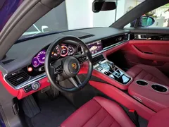 2021 Porsche Panamera 4 2.9T, синий — фото 14