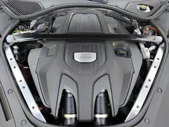 2021 Porsche Panamera 4 2.9T, синий — фото 30