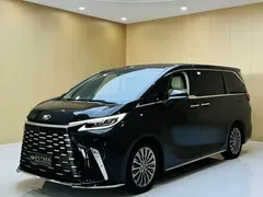 2023 Lexus LM 350h, чёрный — фото 1
