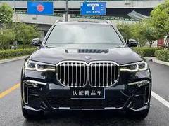 2022 BMW X7 xDrive40i M, чёрный — фото 2