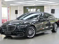 2022 Mercedes-Benz S-Class S 450 L 4MATIC, чёрный — фото 1