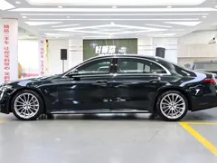 2022 Mercedes-Benz S-Class S 450 L 4MATIC, чёрный — фото 3
