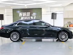 2022 Mercedes-Benz S-Class S 450 L 4MATIC, чёрный — фото 5