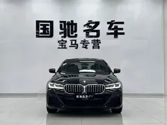 2023 BMW 5 Series 5 530Li M, чёрный — фото 2
