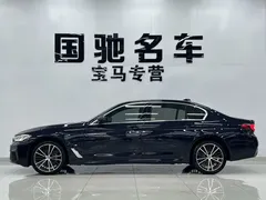 2023 BMW 5 Series 5 530Li M, чёрный — фото 5