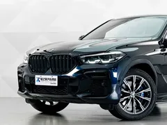 2022 BMW X6 M, чёрный — фото 3