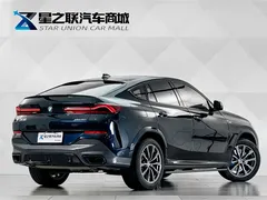 2022 BMW X6 M, чёрный — фото 6