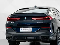 2022 BMW X6 M, чёрный — фото 7