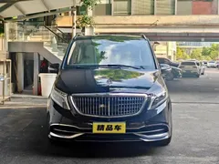 2021 Mercedes-Benz V-Class V 260 L Premium, чёрный — фото 2